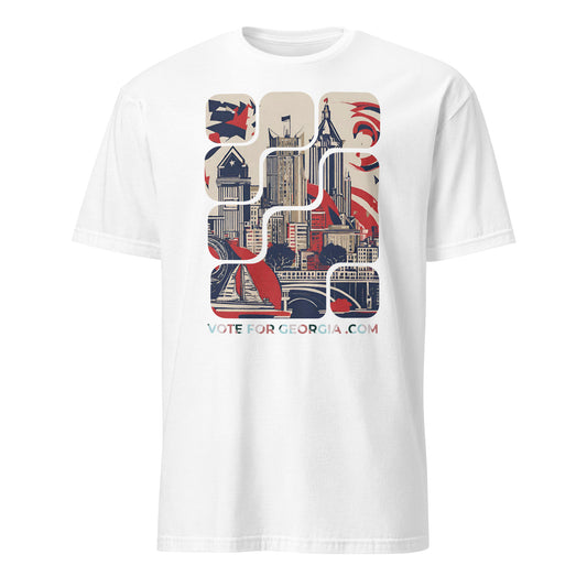 Abstract City Short-Sleeve Unisex T-Shirt